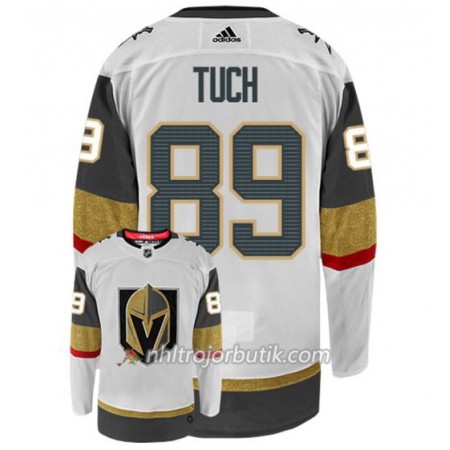 Män Ishockey Vegas Golden Knights Tröja ALEX TUCH 89 Adidas Vit Authentic